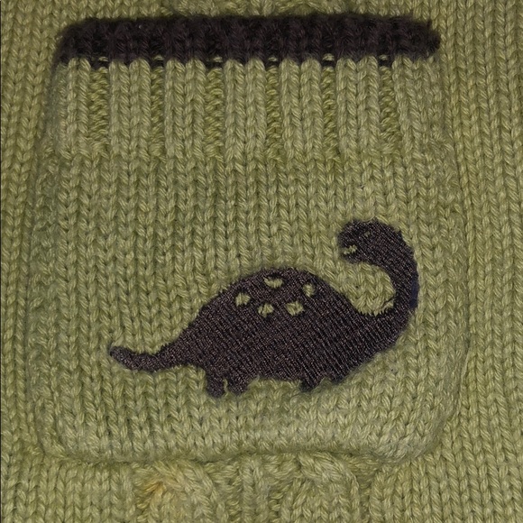 Button down sweater 0-3m Green - Picture 4 of 4